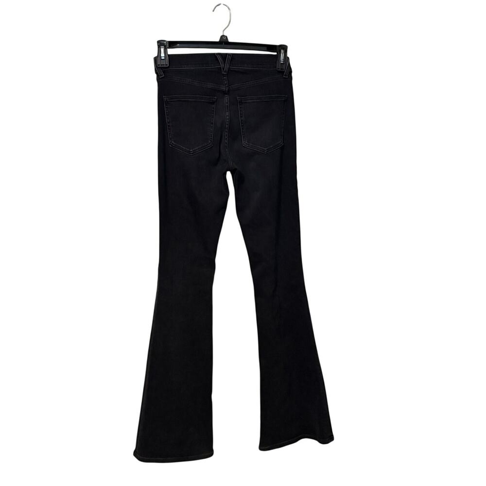Veronica Beard Black Beverly High Rise  Skinny Flare Jeans Size 27 - Picture 5 of 7
